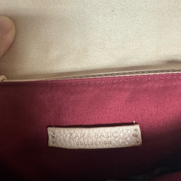 Elegant Pink nide suede Bag Zara - Picture 7 of 8